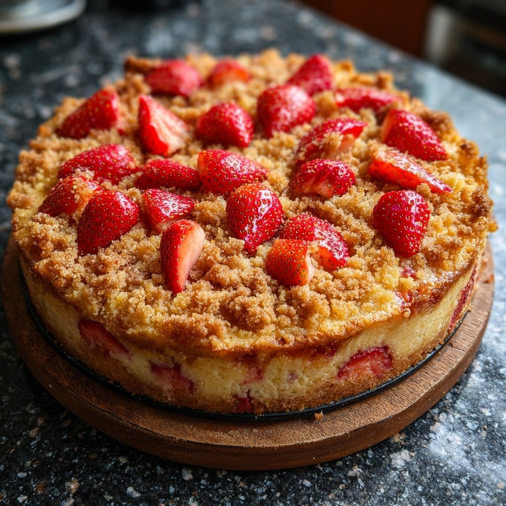 Erdbeer Kuchen Mit Streuseln