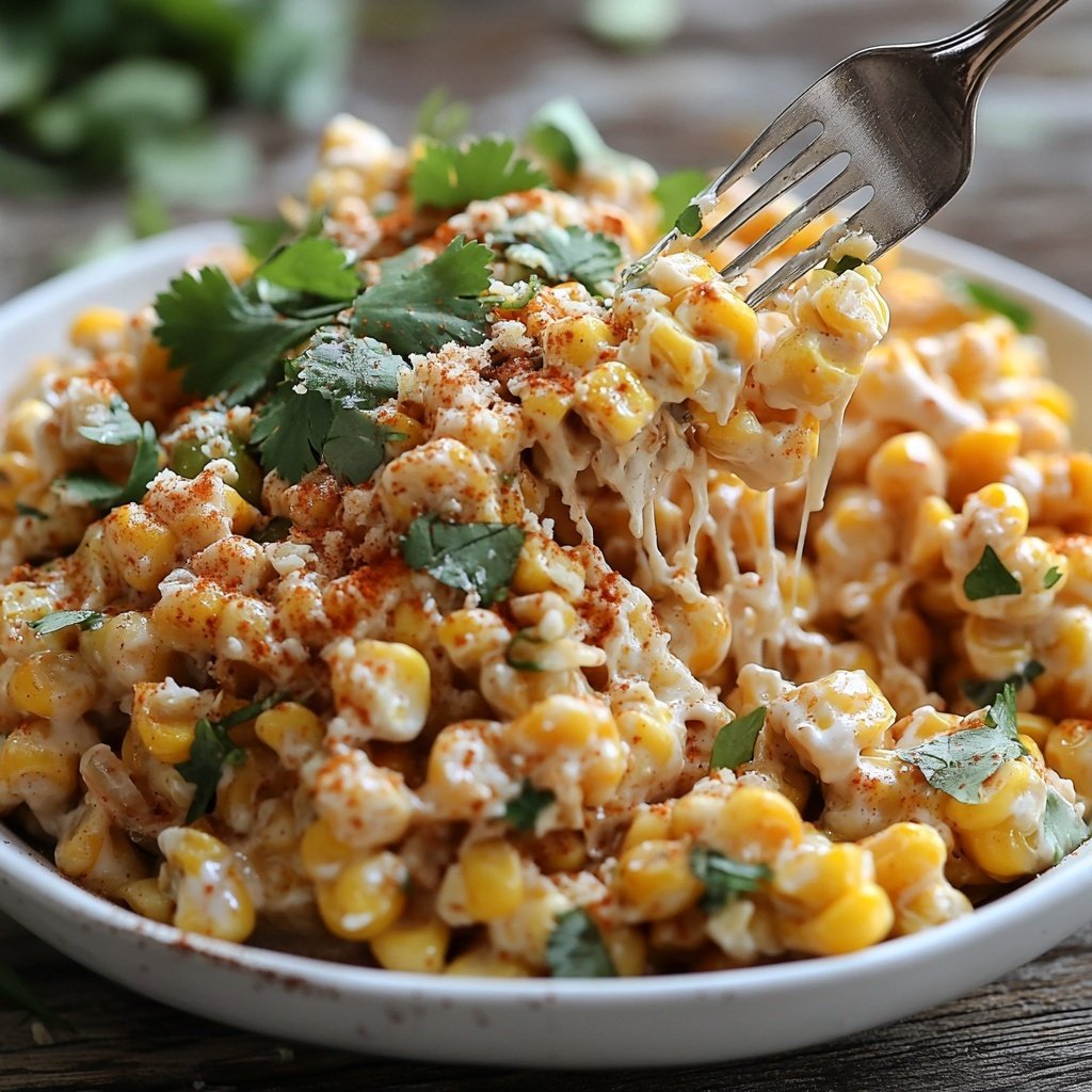 Street Corn Hähnchen Reis Bowl