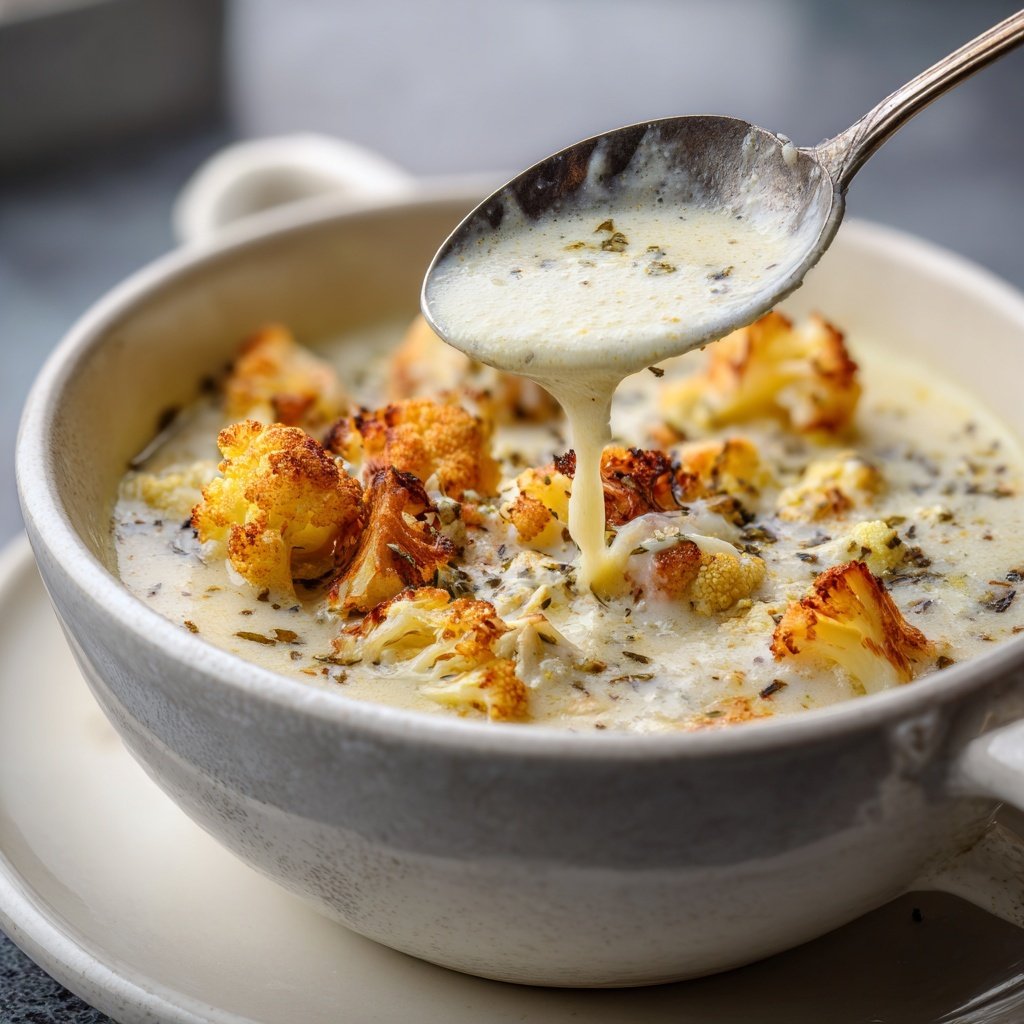Blumenkohlsuppe cremig ohne Sahne