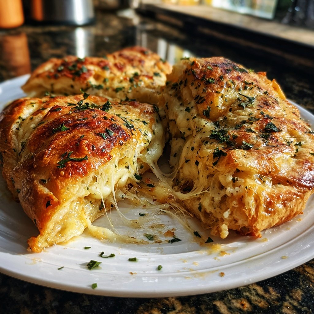 Blätterteig-Herzen mit Käse