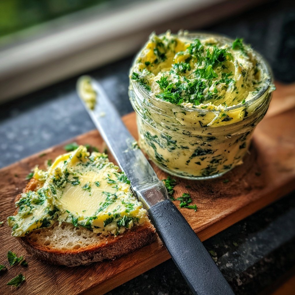 Kräuterbutter Mit Petersilie