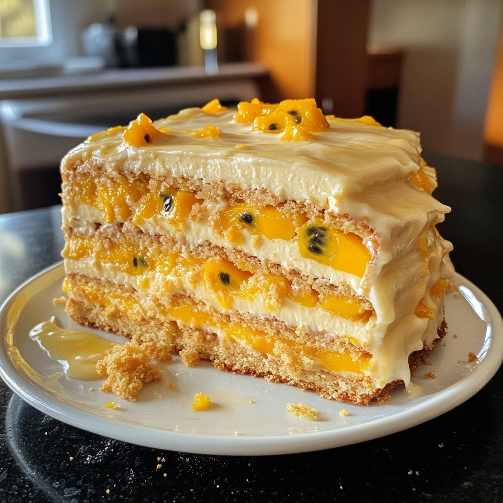 Mango-Maracuja-Torte