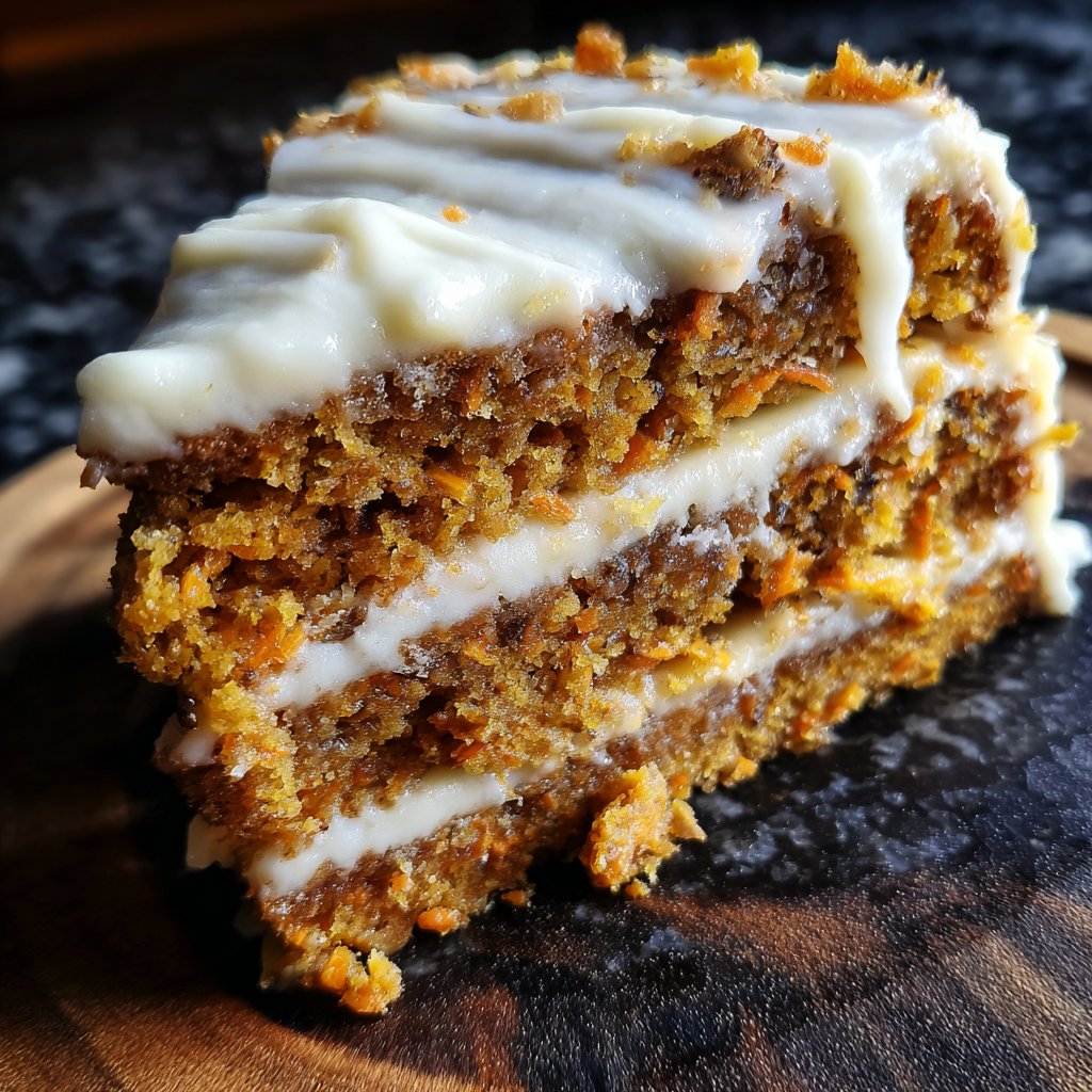 Karottenkuchen Mit Frischkäse Frosting