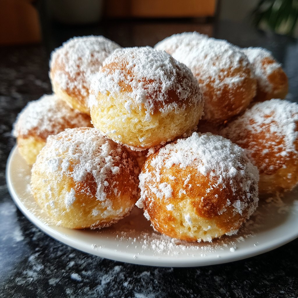Quarkbällchen ohne Frittieren
